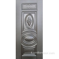 Piastra per porta in acciaio stampato dal design classico